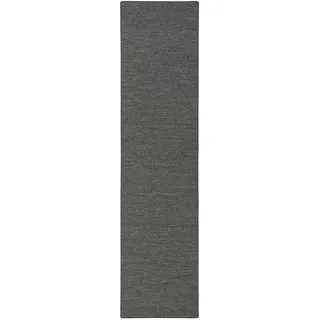 Snapstyle Sisal-Optik Designer Teppich Läufer 100 x 100 cm Anthrazit