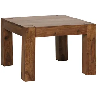 KADIMA DESIGN Couchtisch Braun Sheesham 60 x 40 x 60 cm