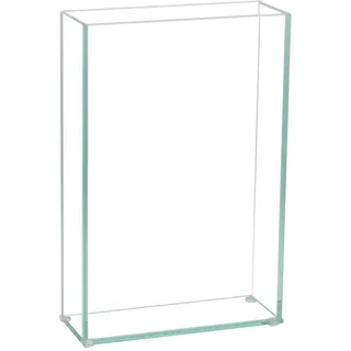 Royal Imports Royal Imports Blumenvase, dekorativer Tafelaufsatz für Zuhause oder Hochzeit, flach, rechteckig, 20,3 x 30,5 cm (B x H), transparent