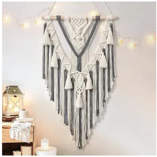 FELIXLEO Wandteppich Wandteppich Boho Makramee Wandbehang Geometrischer Gewebte 1 Stück