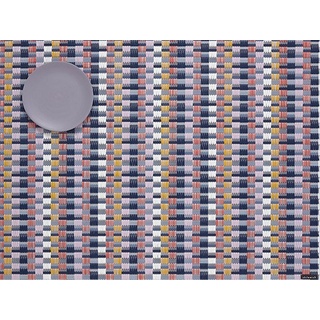 Platzset, Chilewich Heddle Tischset, parade, 36 x 48 cm, 4er, Chilewich, (Packung) bunt