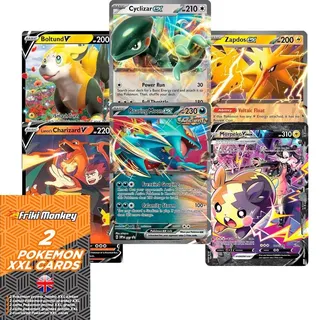 Friki Monkey Pokémon Jumbo XXL Cards 2er Pack