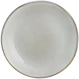 Mica decorations Speiseteller Tabo 14 cm Grau 2er Set