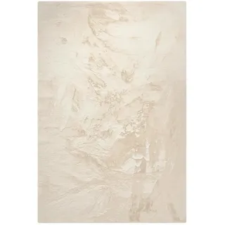benuta nest Kunstfell-Teppich, Dave Cream 160x230 cm