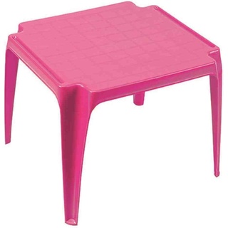 ProGarden, Gartentisch + Balkontisch, Kindertisch Tavolo Baby Kunststoff 56x52x44 cm pink (56 cm)