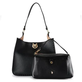 U.S. Polo Assn. Middleton Schultertasche Polyurethan Black