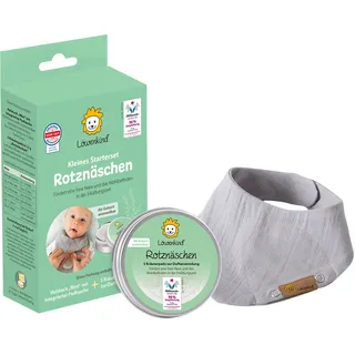 LÖWENKIND Kleines Starterset Rotznäschen - grau
