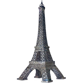 Umbum 289–02 silber Clever Papier historischen Gebäude Die Eiffelturm 3D Puzzle