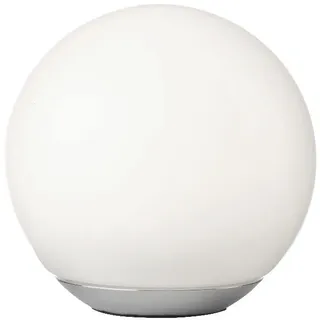 Kugellampe Kugelleuchte Tischlampe Kugel Glas weiß dimmbar klein Ball Lampe