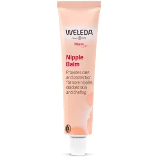 WELEDA Nipple Balm, 25g, 93116 | Brustwarzenbalsam, WELEDA Stillen, Brustwarzencreme rissige Brustwarzen, Brustwarzenpflege, trockene Haut Stillen