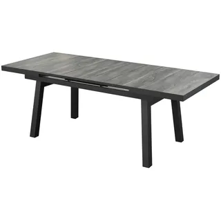 Green Spirit Darwin Gartentisch 160-210 x 90 x 75 cm Grau
