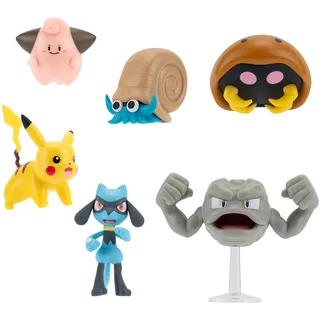 Pokémon Battle Figure Set 6er-Pack 5cm