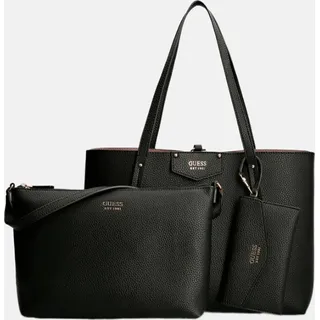 GUESS Handtasche Eco Brenton Tote Shopper Schwarz Damen