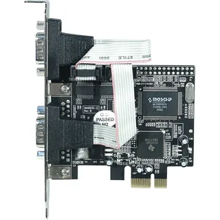LCS-6321 - 2 Port, seriell, PCIe Karte