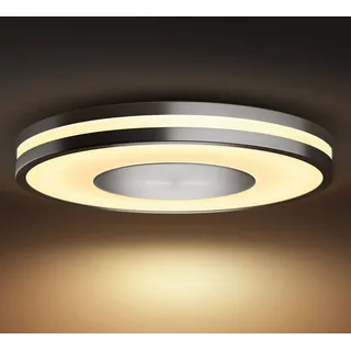 Philips Hue White Ambiance Being Deckenlampe alu