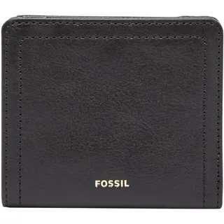 Fossil Damen Logan Leder RFID-blockierende Bifold Geldbörse für Frauen, Schwarz, Einheitsgröße - Einheitsgröße