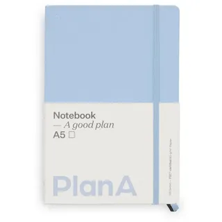 Thalia Notizbuch A5 Softcover French Blue Blanko Blau