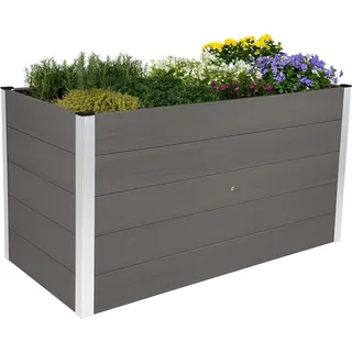 Dobar XXL Hochbeet 150 x 70 x 75 cm Anthrazit