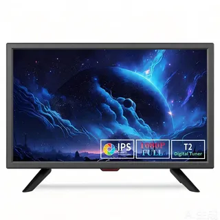 KCR 20 Zoll Freeview LED-Fernseher, integrierter digitaler DVB-T2 TV-Tuner, AV-Eingang, HDMI/VGA-Eingang, USB-Steckplatz, Fernbedienung, Auto (12 Volt) und Netzadapter
