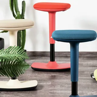 Stehhilfe Dauphin Trendoffice to-Swift  Ergonomische Stehhilfe, TÜV zertifiziert, TrendOffice, Schwarz/Weiss/Rot/Gelb/Blau, ergonomisch, drehbar