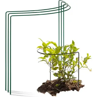 Novatool Strauchstütze halbrund 50 x 40 x 15 cm Grün