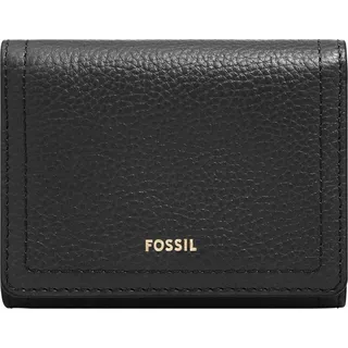 Fossil Logan Trifold Geldbörse Damen schwarz