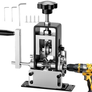 Kabelschälmaschine für 1-25 mm Kabel, Automatische Kabel Abisolierwerkzeug, 3 Kanal Kabelabisoliermaschine Für Kabelbäume, Audiodatenleitungen, Recycling und Demontage