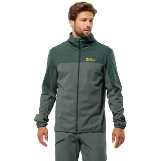 Jack Wolfskin Herren Feldberg Hoody M Softshelljacke, Slate Green, S EU