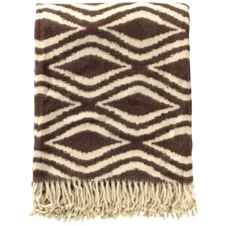 hoii Amorella Plaid 150 x 200 cm Braun