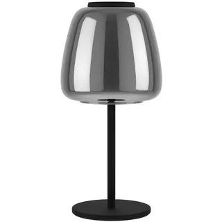 EGLO Tischleuchte Alfero Z Glas Silber Chrom