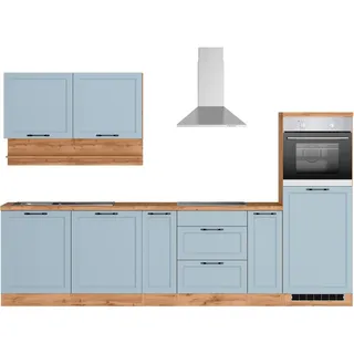 kochstation Küchenzeile KS-Lana 300 cm blau