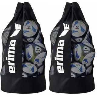 Erima 12er Ballsack black/white