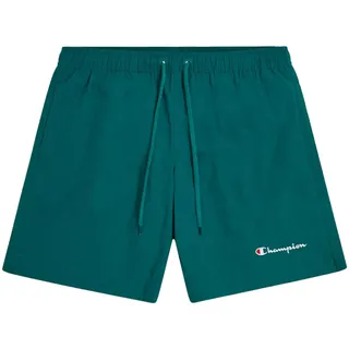Champion Herren Legacy Icons Beachshorts-Crinkle Taslon Small Script Logo Brief Badehose - S