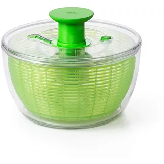 OXO Good Grips Salatschleuder mit Sieb und Deckel, grün – zum Trocknen von Salat