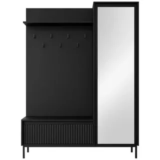 Mirjan24 Garderobenset Ozmi 1D1K Schwarz