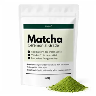 Exvital Matcha Grüner Tee 100 g
