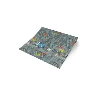 Papiertapete Graffiti grau bunt B/L: ca. 53x1005 cm