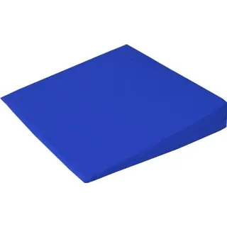 Keilkissen Kissen Sitzkissen Sitzkeilkissen Sitzkissen Sitzkeil mit 100% Baumwollbezug! (blau)