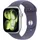 GPS 46mm Silver Aluminium Sport Band purple fog S/M