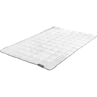 Badenia Trendline Wasch-Seide, leicht - 155x220 cm Weiß 155 x 220