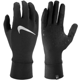 NIKE Fleece Laufhandschuhe Damen 082 black/black/silver XS/S