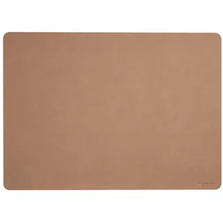 Asa Selection soft leather placemats Tischset, powder