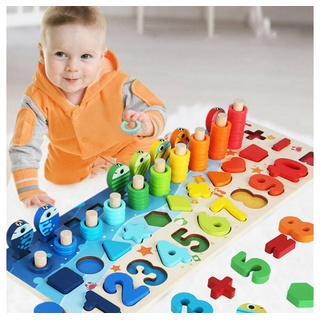 Favson Lernspielzeug »Montessori-Spielzeug Holzspielzeug Lernspiele Montessori Lernspielzeug«