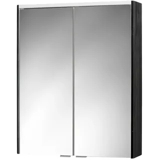 Sieper LED-Spiegelschrank 'KHX' schwarz matt 60,4 x 74 x 14,2 cm