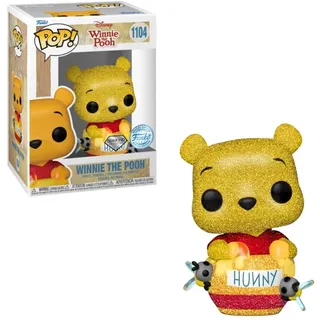 Funko Pop! Disney: Winnie Puuh mit Honeypot *Diamond Glitter* (Hot Topic Exclusive), 76873