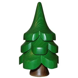 Kunstbaum Dekoration Holzbaum Fichte bunt Höhe 18cm NEU, Höhe 18 cm bunt