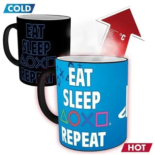 - PLAYSTATION - Heat Change - Eat Sleep Repeat - Becher