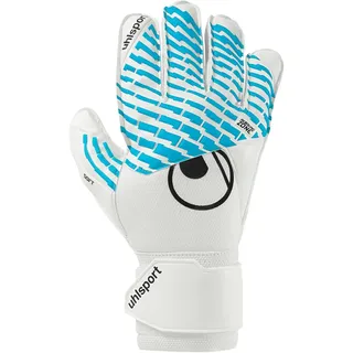 Uhlsport Torwarthandschuhe Cybertec Soft Pro Weiß/Cyber Blue/Black 5,5