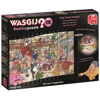 JUMBO Spiele Wasgij Destiny 18 Fast Food Rausch 1000 Teile Puzzle