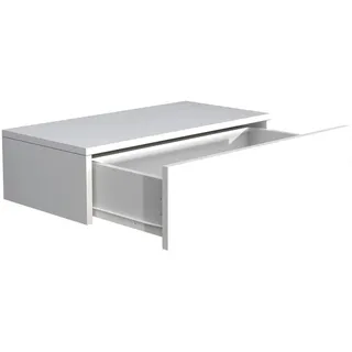 VCM Nachttisch Usal 60 x 30 cm - weiß ¦ Maße B: H: 15 T: 30.0